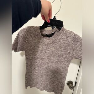 Forever 21 Ribbed Knit Top